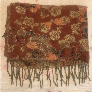 Large sparkly scarf shawl